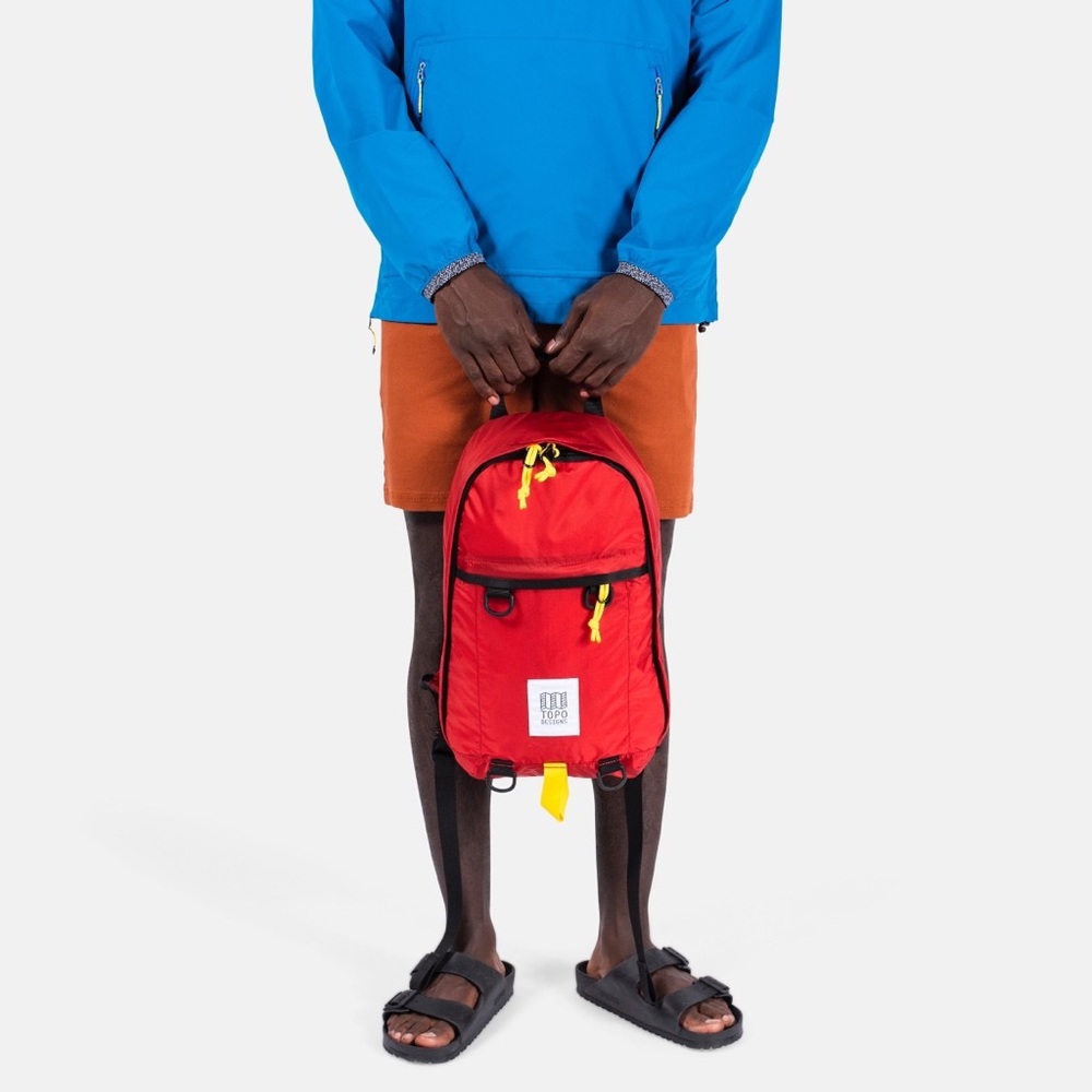 Topo designs red smash pack backpack